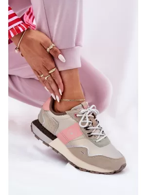 Ženske tenisice BIG STAR RR274243 PINK/SIVO Big Star Shoes