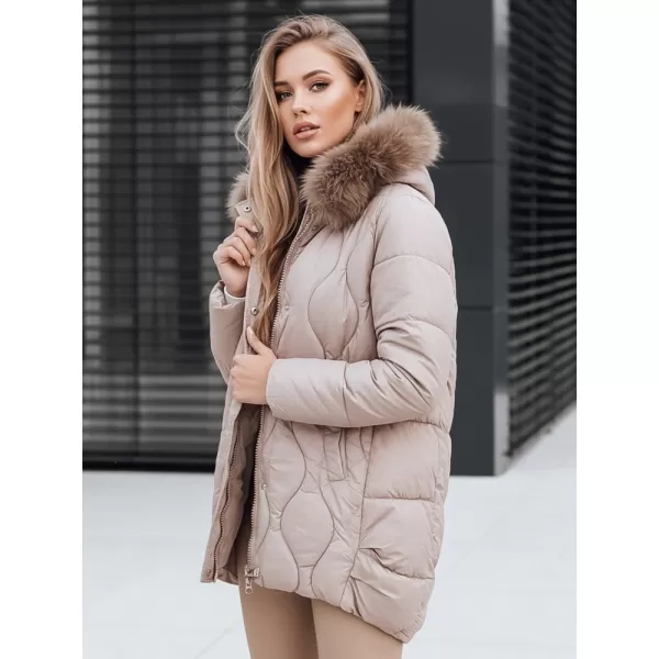  Ženska jakna DSTREET TY5494 BEŽ 