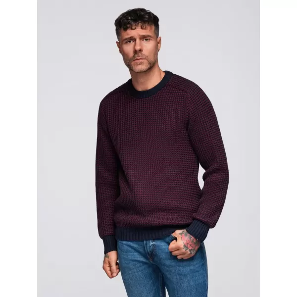  Muški pulover OMBRE OM-SWSW-0122 KESTEN 