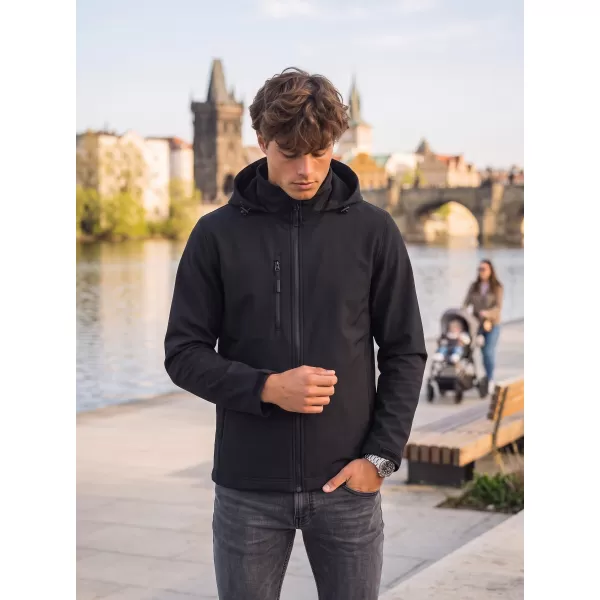 Muška softshell jakna ALTISPORT NoPrint NP/ALM845 EBANOVINA SIVA 