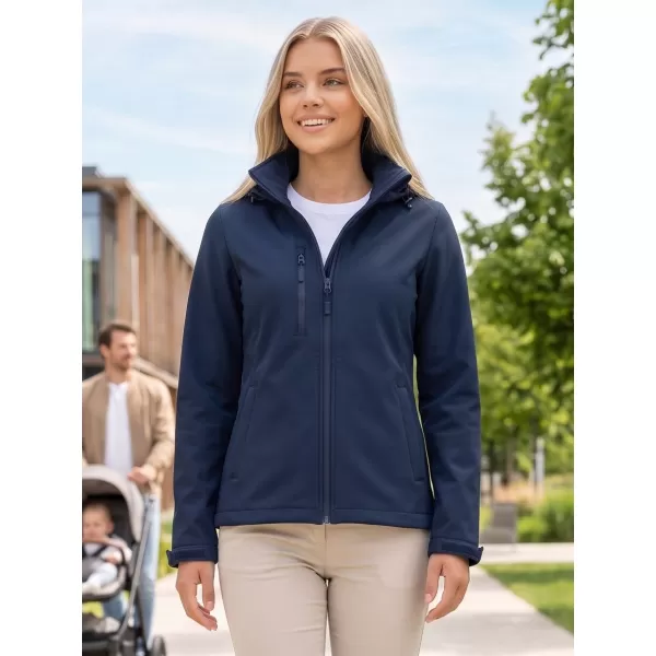  Ženska softshell jakna ALTISPORT NoPrint NP/ALW945 TAMNOPLAVA 