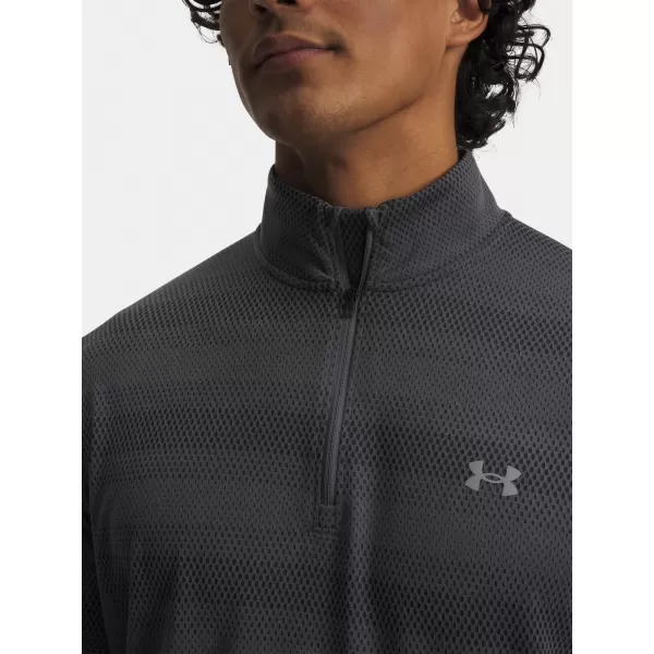  Muška majica kratkih rukava UNDER ARMOUR UA VELOCITI 1/4 ZIP 6010887-025 SIVA 