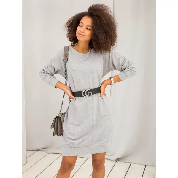  Haljina BASIC FEEL GOOD RV-TU-5184.93P SIVA 