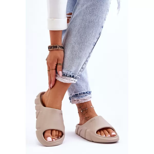  Ženske papuče BIG STAR LL274593 BEŽ Big Star Shoes 