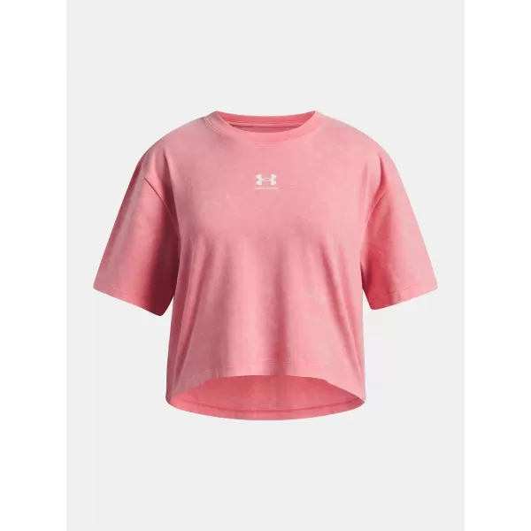  Majica za djevojčice UNDER ARMOUR UA G RIVAL WASH SS 6011673-600 RUŽIČASTA 