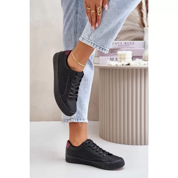 Ženske tenisice BIG STAR OO274A462 BLACK Big Star Shoes 