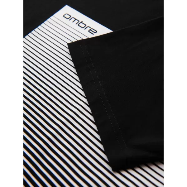  Muška majica kratkih rukava OMBRE OM-TSPT-0246 CRNA 