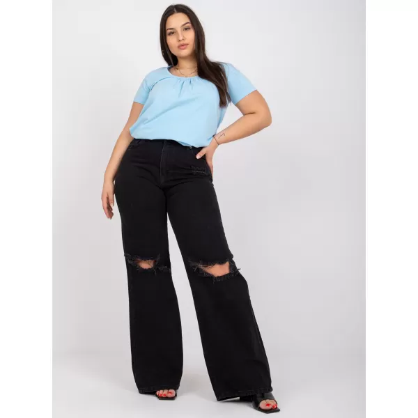  Ženska majica kratkih rukava BASIC FEEL GOOD RV-TS-6320.85P SVIJETLOPLAVA 