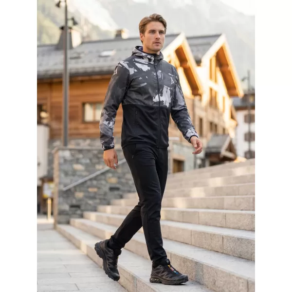  Muška vrhunska softshell jakna ALTISPORT VOJ/ALM125JACK01 MASKA/CRN 