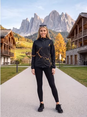 Ženska vrhunska softshell jakna ALTISPORT VOJ/ALW129JACK01 CRNA