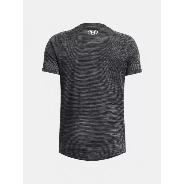  Majica za dječake UNDER ARMOUR UA TECH TEXTURED SS 1382790-001 CRNA 