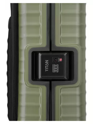 Kofer TITAN Overseas S Front pocket Forest green ŠUMSKO ZELENA