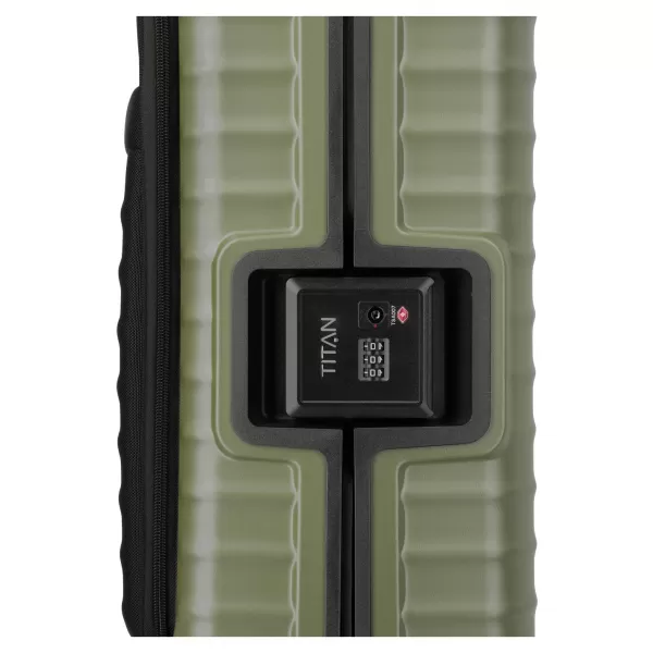  Kofer TITAN Overseas S Front pocket Forest green ŠUMSKO ZELENA 