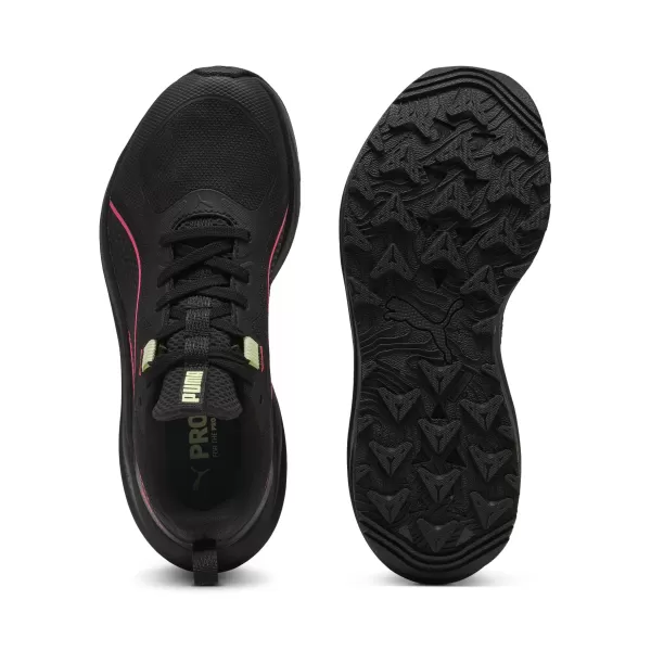  Čizme PUMA FLARE PRO TRAIL 311732_16 PUMA CRNA/ČISTO RUŽIČASTA/JABUKA 