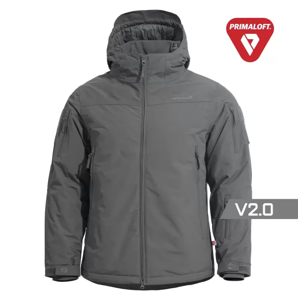  Kaput PENTAGON LCP V2.0 PRIMALOFT® PARKA K01007-2.0 CINDER SIVA 