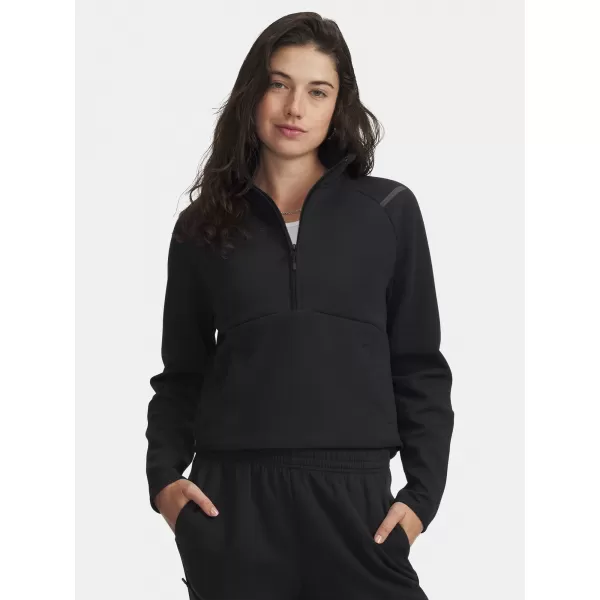  Ženski sweatshirt UNDER ARMOUR UNSTOPPABLE FLC HZ 6003671-005 CRNA 