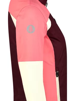 Ženska jakna NORDBLANC ORIGINATION NBWJL8330 TAMNOCRVENA