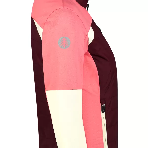  Ženska jakna NORDBLANC ORIGINATION NBWJL8330 TAMNOCRVENA 