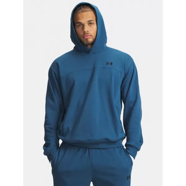  Muški sweatshirt UNDER ARMOUR UA RIVAL LW HOODIE 6012335-498 PLAVA 
