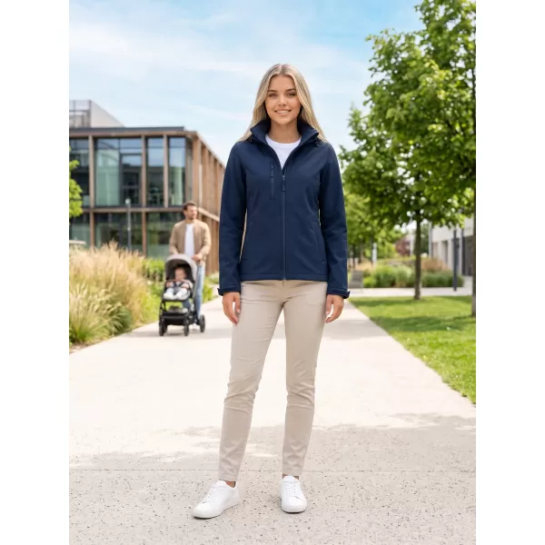  Ženska softshell jakna ALTISPORT NoPrint NP/ALW945 TAMNOPLAVA 