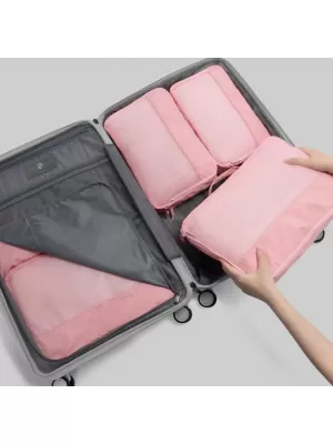 Kofer HEYS Ecotex Packing Cube 5 Pc Set RUŽIČASTI PIJESAK