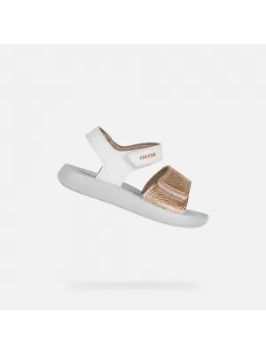 Sandale za djevojčice GEOX SANDAL LIGHTFLOPPY B455TB054AJC0232 BIJELA