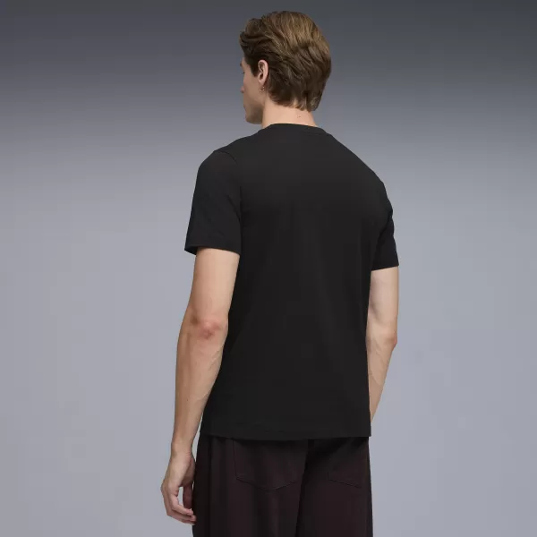  Muška majica kratkih rukava PUMA GRAPHIC TEE 691777_01 PUMA CRNA 
