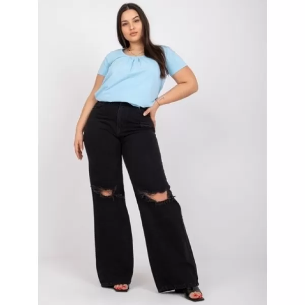  Ženska majica kratkih rukava BASIC FEEL GOOD RV-TS-6320.85P SVIJETLOPLAVA 
