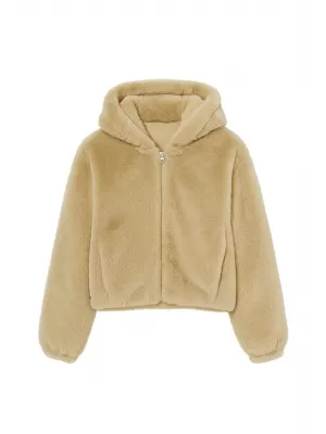 Ženski sweatshirt URBAN CLASSICS TB7934 MOKRI PIJESAK