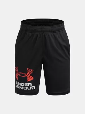 Kratke hlače za dječake UNDER ARMOUR TECH LOGO SHORTS 1383333-006 CRNA
