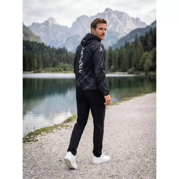  Muška vrhunska softshell jakna ALTISPORT VOJ/ALM072JACK01 CRNA 