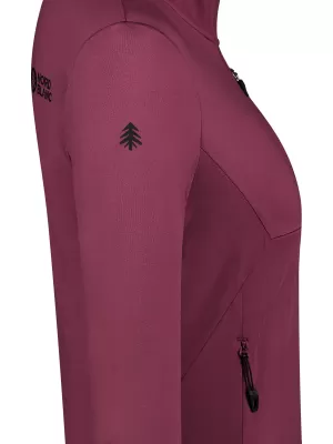Ženska powerfleece majica NORDBLANC SEDGE NBWFL8291 LJUBIČASTA