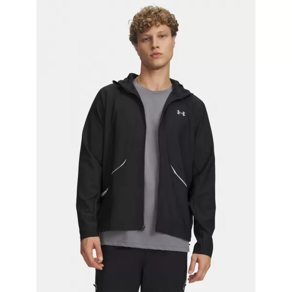  Muška jakna UNDER ARMOUR UA UNSTOPPABLE WOVEN JACKET CRNA 