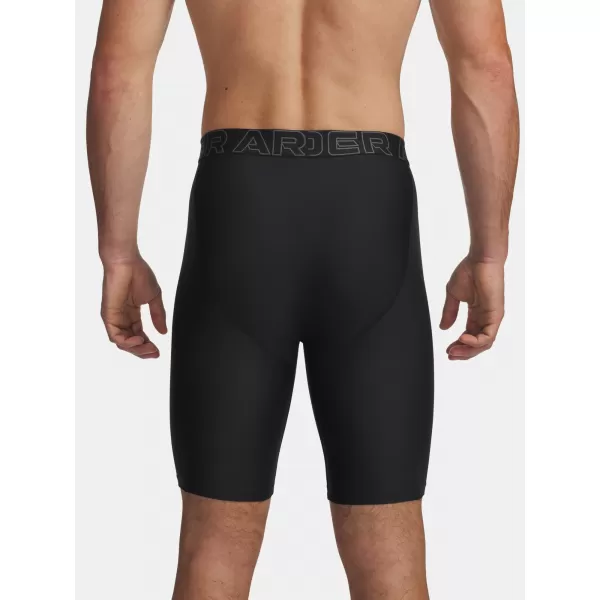  Muške bokserice UNDER ARMOUR PERFORMANCE POUCH - SOLID 9IN - 2 6012561-001 CRNA 