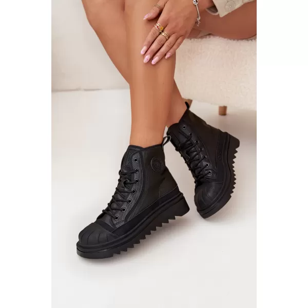  Ženske tenisice BIG STAR OO274A355 BLACK Big Star Shoes 