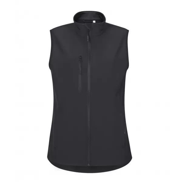  Ženski softshell prsluk ALTISPORT NoPrint NP/ALW965 EBANOVINA SIVA 