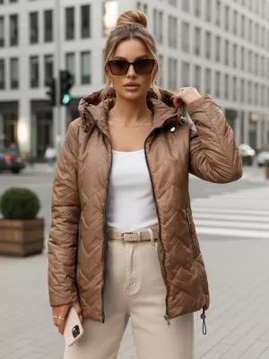 Ženska jakna DSTREET TY5608 SMEĐA