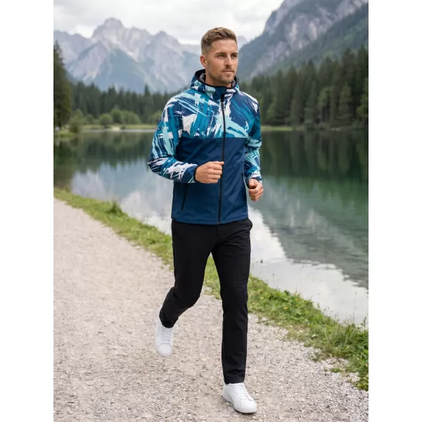  Muška vrhunska softshell jakna ALTISPORT VOJ/ALM039JACK01 TAMNOPLAVA 