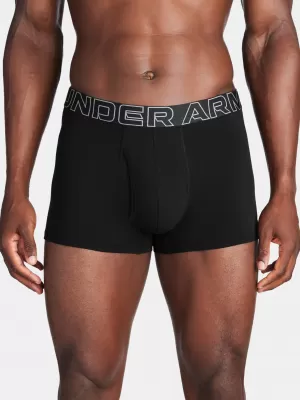 Muške bokserice UNDER ARMOUR M UA PERF COTTON 3IN CRNA
