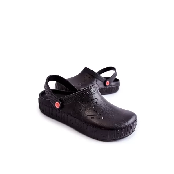  Muške papuče BIG STAR II175001 BLACK Big Star Shoes 