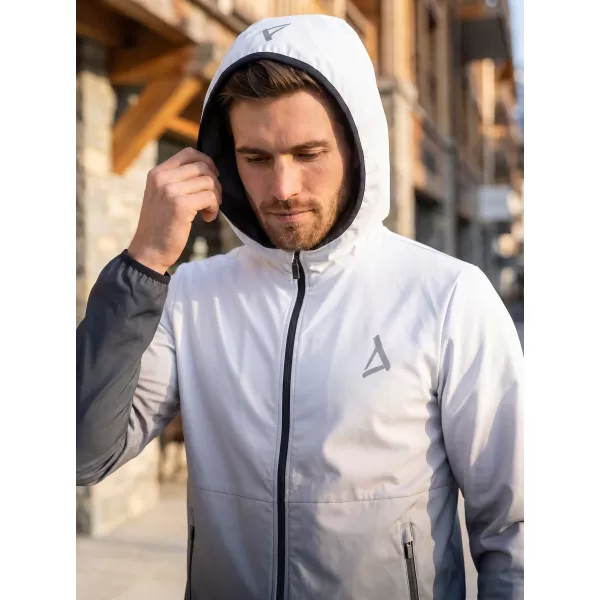  Muška vrhunska softshell jakna ALTISPORT VOJ/ALM126JACK01 CRNO-BIJELO 