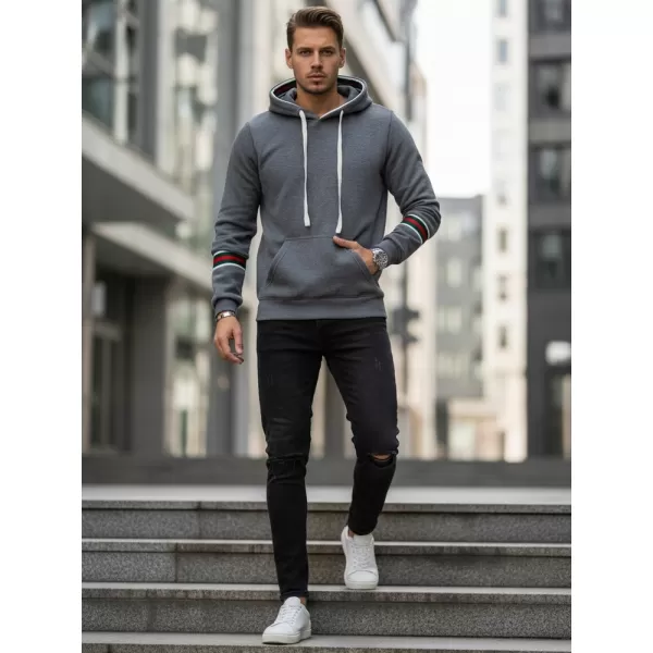  Muški sweatshirt DSTREET BX5946 SIVA 