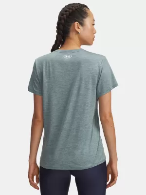 Ženska majica kratkih rukava UNDER ARMOUR TECH SSV- TWIST 1384227-587 PLAVA