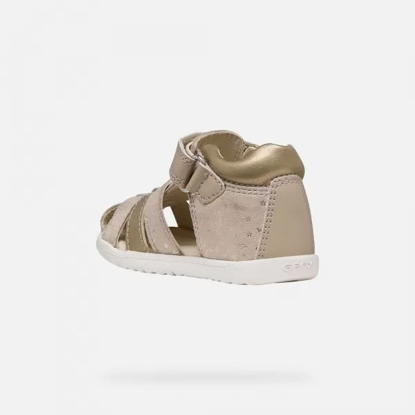  Prvi koraci djevojaka GEOX SANDAL MACCHIA B254WB007NFC8560 BEŽ 