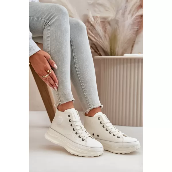  Ženske tenisice BIG STAR OO274064 WHITE Big Star Shoes 