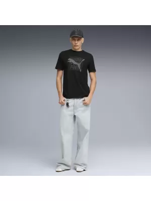 Muška majica kratkih rukava PUMA GRAPHIC TEE 691775_01 PUMA CRNA