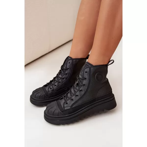  Ženske tenisice BIG STAR OO274A355 BLACK Big Star Shoes 