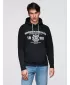 Muški sweatshirt OMBRE B1714 CRNA