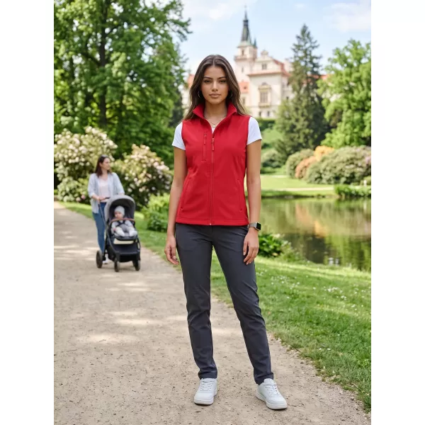  Ženski softshell prsluk ALTISPORT NoPrint NP/ALW965 CRVENA 