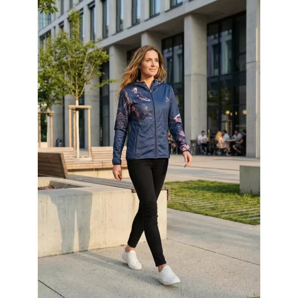  Ženska vrhunska softshell jakna ALTISPORT VOJ/ALW064JACK01 PLAVO RUŽIČASTA 
